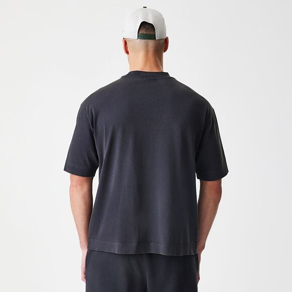Tee New Era - Branded Washed Oversized Tee - Black