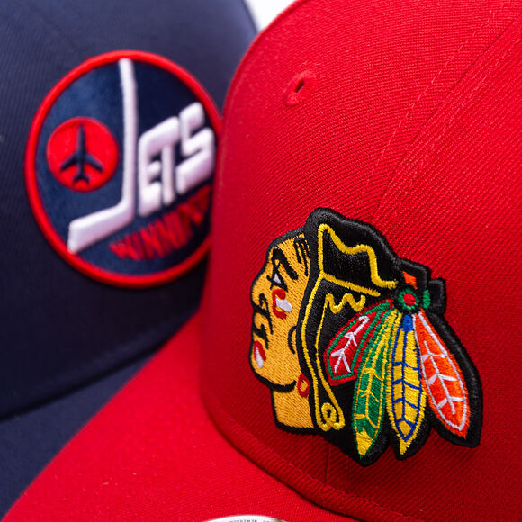 Cap New Era - NHL 9SEVENTY Stretch-Snap - Chicago Blackhawks - Team Color