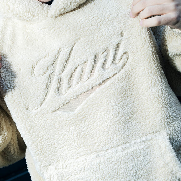 Karl Kani - Cursive Varsity Teddy Os Hoodie