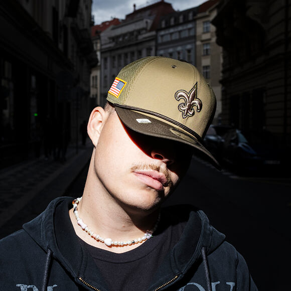 Cap New Era - NFL25 "Salute to Service" - 9SEVENTY Stretch-Snap - New Orleans Saints 