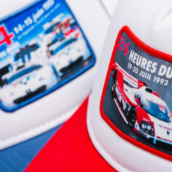 Cap New Era - LE MANS 9FORTY A-Frame Trucker Patch - Scarlet