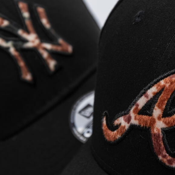 Cap New Era - Animal Pack 9FORTY MLB Faux Pony Cow Infill - Atlanta Braves