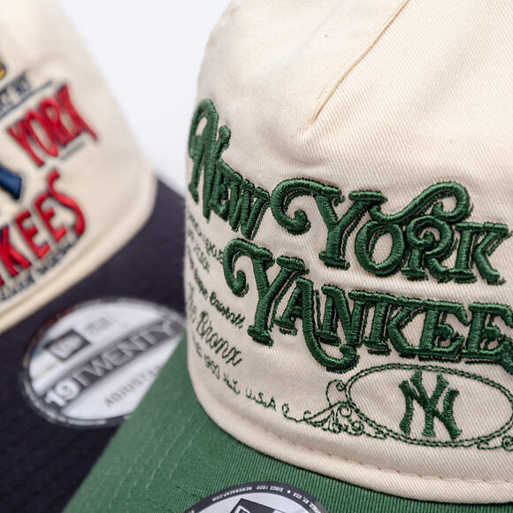 Cap New Era - MLB Washed Graphic 19TWENTY - NY Yankees - Cream