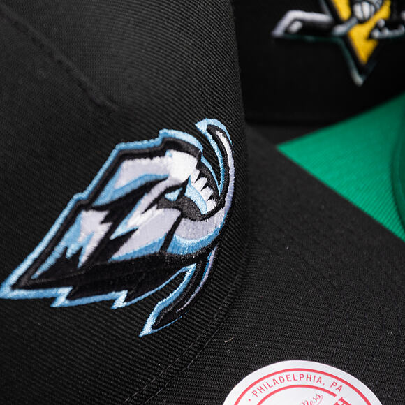 Mitchell & Ness - Utah Mammoth - Double Clutch Pro Snapback - Black