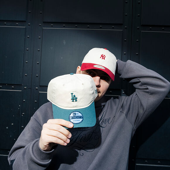 Cap New Era - MLB Mini Logo 9TWENTY - NY Yankees - Cream