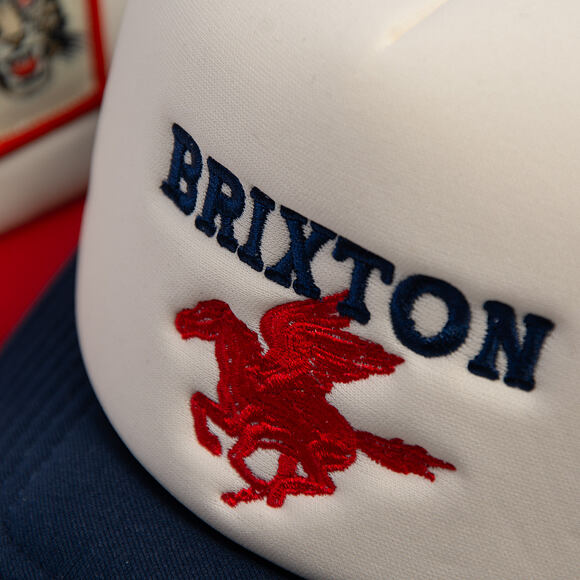 Cap Brixton - Pegasus MP Trucker - White/Navy