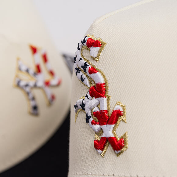 Cap New Era - MLB "American Flag" 9FIFTY - Chicago White Sox - Chrome White