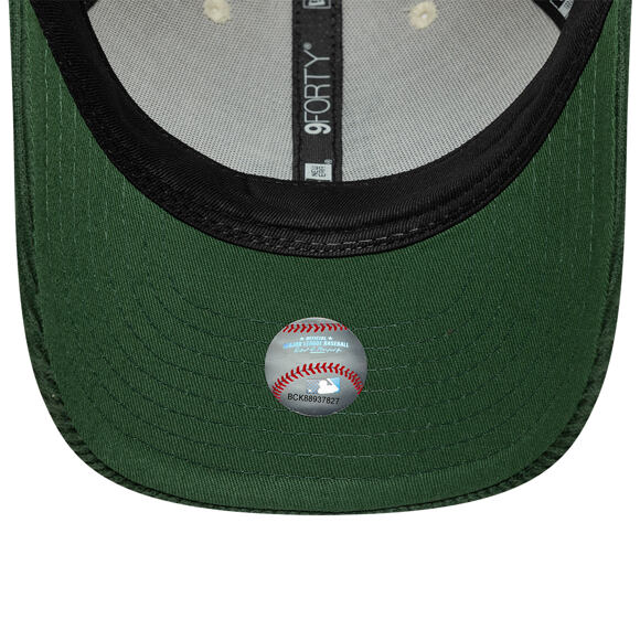 Cap New Era - MLB Cord 9FORTY M-CROWN - LA Dodgers - Cream / Cilantro Green
