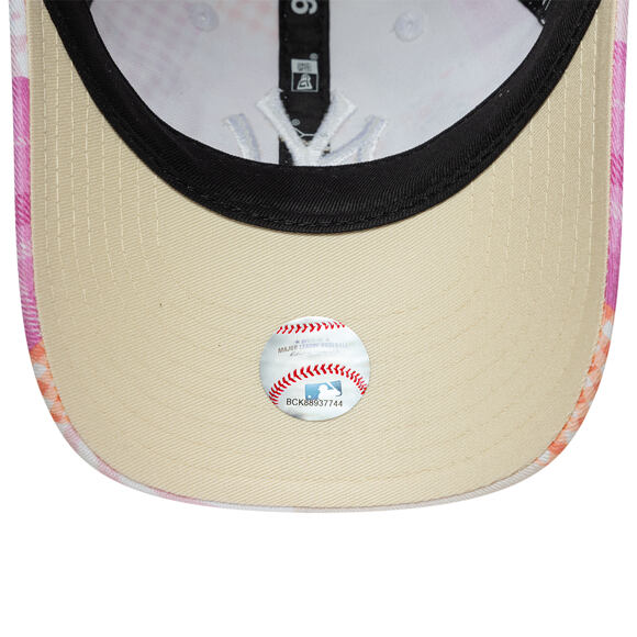 Kids Cap New Era - MLB Patchwork 9TWENTY - NY Yankees - Blush Pink / Fuchsia