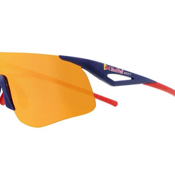 Sunglasses Red Bull SPECT - MARK - Blue/Brown - Red Mirror