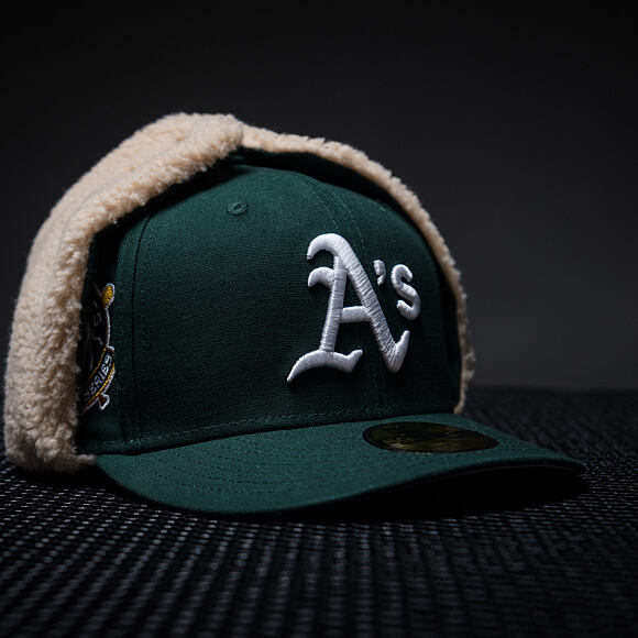 Cap New Era - MLB World Series Dog-Ear 59FIFTY - Oakland Athletics - Green