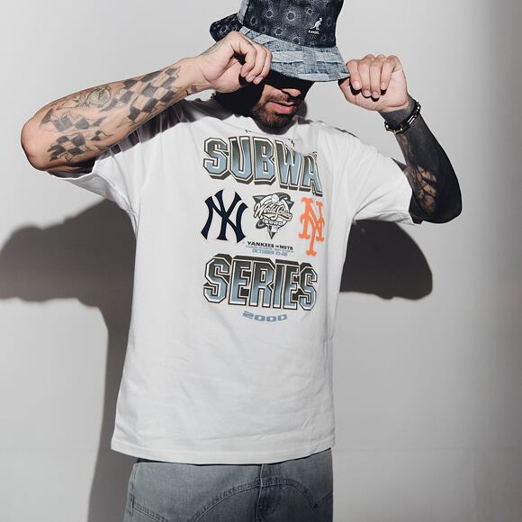 Tee New Era - MLB Subway Series Oversized Tee - MLB - White