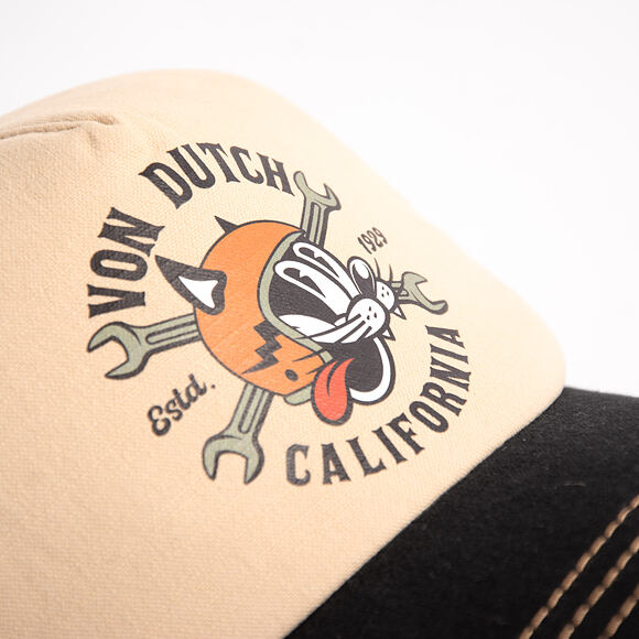 Cap Von Dutch - Trucker - Print - Black