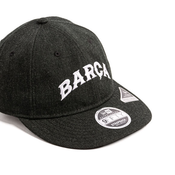 Cap New Era - Wool Retro Crown 9FIFTY - Barcelona FC - Black