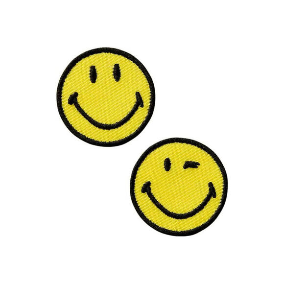 Patch Monoquick - Smajlíci Smiley 3 cm
