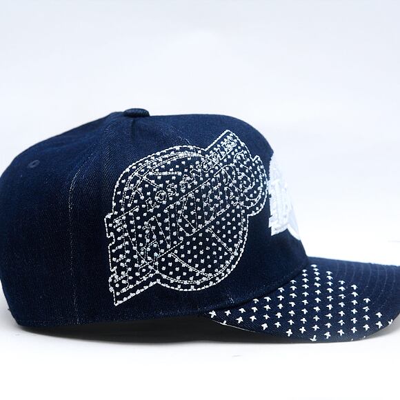 Cap Mitchell & Ness - NBA Run Stitch Pro Snapback - Los Angeles Lakers - Blue