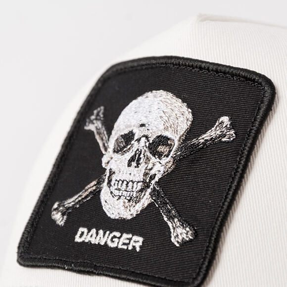Cap Goorin - Danger Skull And Crossbones - Dust / Black