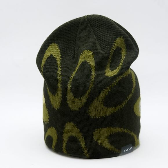 Beanie Oakley - Ellipse Graphic Beanie - Deep Olive/Cactus