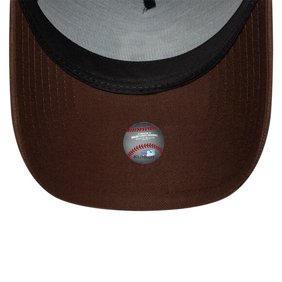 Cap New Era - MLB Suede Visor 9FORTY A-Frame - Detroit Tigers - Navy / Chestnut Brown