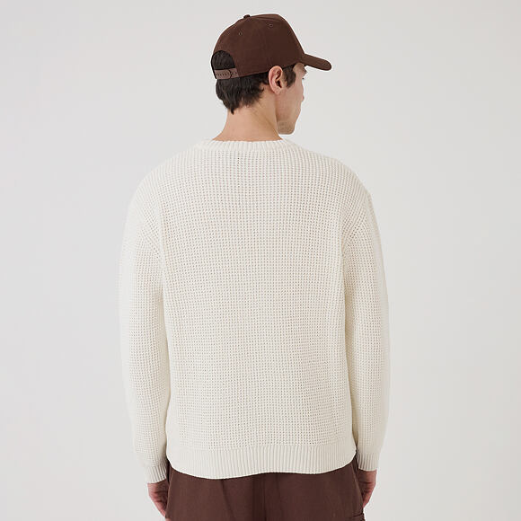 Sweatshirt New Era - MLB Waffle Knit Crew - LA Dodgers - Off White
