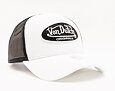 Von Dutch Boston Trucker Cotton White/Black Cap