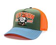 Cap Stetson - Hole In One Trucker - Green / Light Blue / Orange