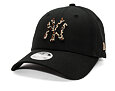 Dámská Kšiltovka New Era - MLB Leopard Infill 9FORTY - NY Yankees - Black