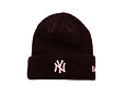 Dámský Kulich New Era - MLB Wide Cuff Beanie - NY Yankees - Burgundy / Royal