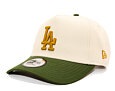 Cap New Era - MLB WS Patch 9FORTY A-Frame - LA Dodgers - Cream / Rifle Green