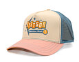 Cap Stetson - American Diner Trucker - Sand / Pink / Blue