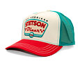 Cap Stetson - Stetson Diner Trucker - Cream / Red / Teal
