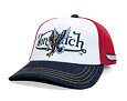 Cap Von Dutch - Wild Eagle Trucker - White / Navy / Red