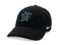 Cap Nike - Club Unstructured - Miami Marlins - Black 00A