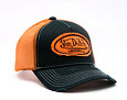 Cap Von Dutch - Originals Vintage Distressed Baseball - Black / Orange