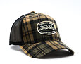Cap Von Dutch - Plaid Legendary Brand Patch Baseball - Brown / Black