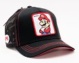 Cap Capslab - Super Mario Trucker - Mario Classic - Black / Red