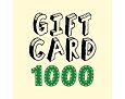 1000 CZK Gift Voucher