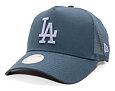 Dámská Kšiltovka New Era - MLB League Essential 9FORTY Trucker - LA Dodgers - Muted Indigo / Lavende