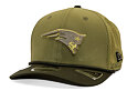 Cap New Era - NFL25 "Salute to Service" - 9SEVENTY Stretch-Snap - New England Patriots 
