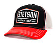Cap Stetson - Gasoline Trucker - Black / Red