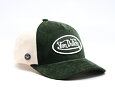 Cap Von Dutch - Corduroy Oval Patch Premium Baseball - Green / Cream