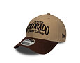 Cap New Era - Branded Wordmark 9FORTY M-CROWN - Camel / Chestnut Brown