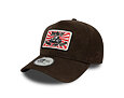 Cap New Era - Branded Moto Patch Pu 9FORTY A-Frame - Chestnut Brown