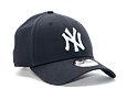 New Era 9FORTY MLB League Basic New York Yankees Strapback Navy / White Cap