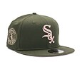 New Era 9FIFTY MLB Side Patch Chicago White Sox New Olive / Dirty Rose Cap