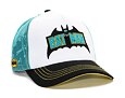 Cap Capslab - Batman Trucker - Classic Retro Logo - White / Teal