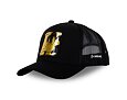 Cap Capslab - Looney Tunes Trucker - Daffy Duck Mine All Mine Metal Plate - Black / Gold