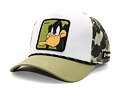 Cap Capslab - Looney Tunes Trucker - Daffy Duck Duck Season - White / Camo