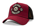 Cap Von Dutch - MC Logo California Trucker - Burgundy / Black
