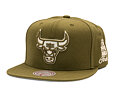 Cap Mitchell & Ness - NBA Fashion Basic Snapback - Chicago Bulls - Olive